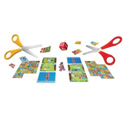 Board Game - Strategic Placement  - Dices - Clip Cut Parcs