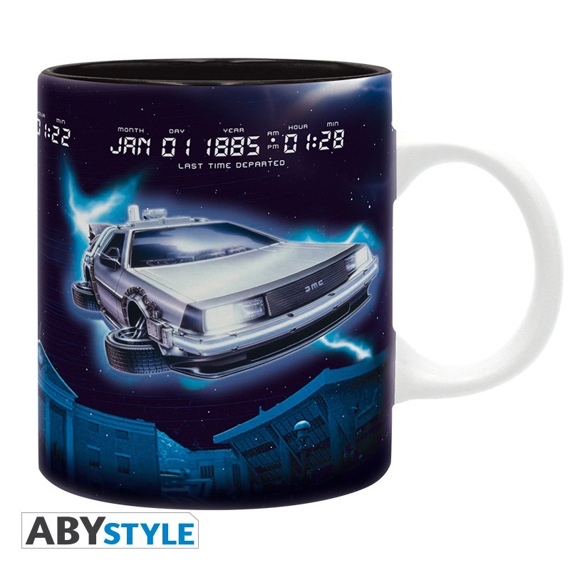 Mug - Subli - Back to the Future - Delorean 
