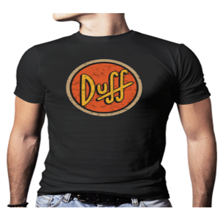 T-shirt - The Simpsons - Duff