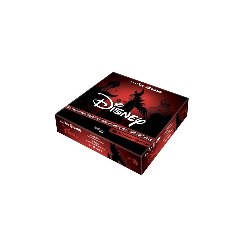 Escape Game - Cooperative - Children - Puzzle - Disney Classics - Disney Villains