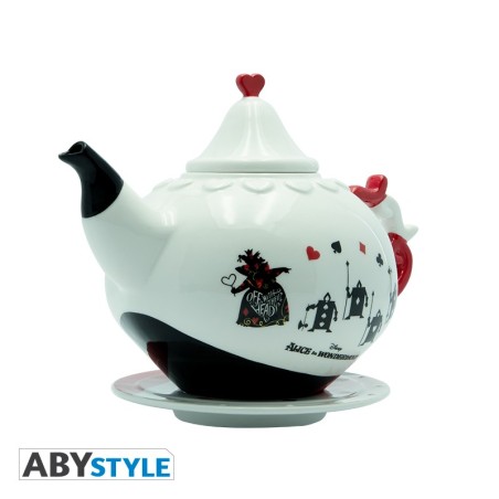 Théière - Mug(s) - Alice au Pays des Merveilles - La Reine de Coeur