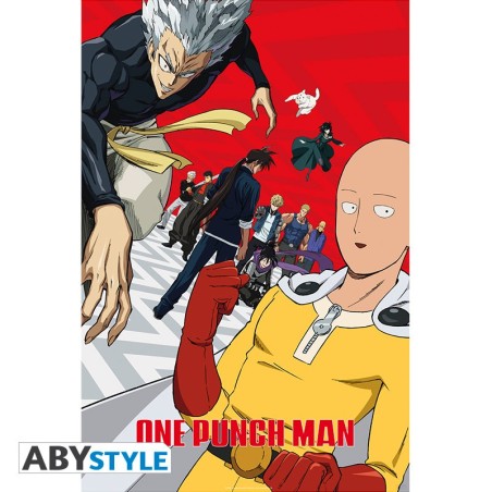 Poster - Roulé et filmé - One Punch Man - Artwork Saison 2