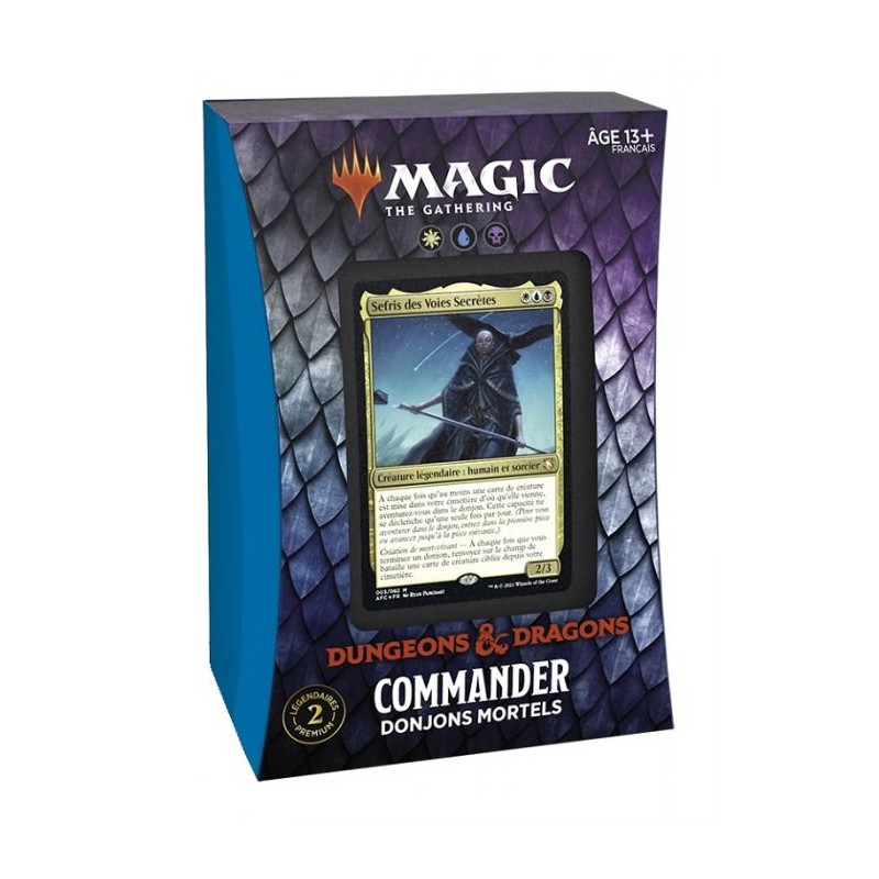 Trading Cards - Deck - Magic The Gathering - Commander Deck - Donjons Mortels