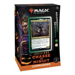 Trading Cards - Deck - Magic The Gathering - Innistrad - Midnight Hunt - Commander Deck - Marqueurs Congrégation