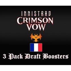 Trading Cards - Draft 3 Boosters Pack - Magic The Gathering - Draft Booster 3 pack - Crimson Vow