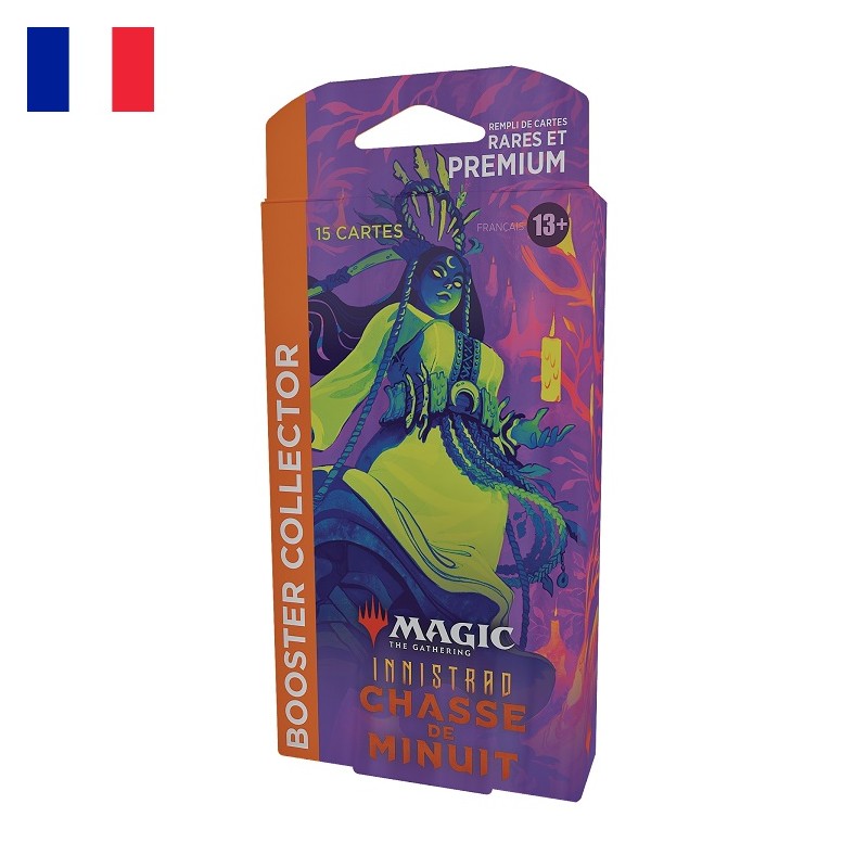 Cartes (JCC) - Booster sous blister - Magic The Gathering - Booster Collector - Chasse de Minuit