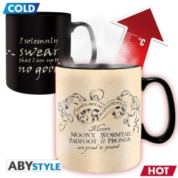 Mug - Thermo-réactif - Harry Potter - Carte du Maraudeur