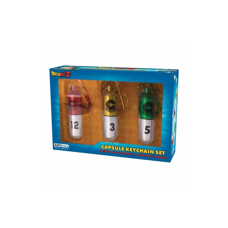 Porte-clefs - 3D - Dragon Ball - Capsule Set