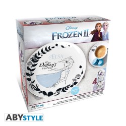 Piatto - Frozen - Set di 4 piatti