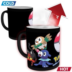 Mug - Thermo-réactif - Pokemon - Starter 7e
