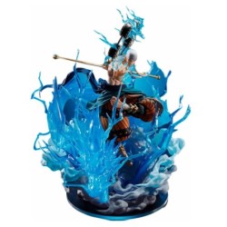 Static Figure - Metal key - One Piece - Sixty million volt lightning dragon - Extra Battle - Premium Figure - Ener