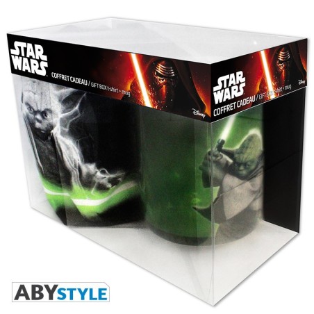 Set - Star Wars - Giftpack - Mug + Tshirt Yoda