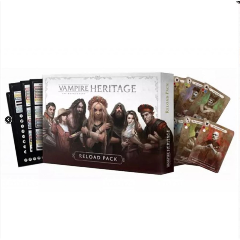 Card game - Vampire La mascarade - Héritage - Nouvelle Ed.