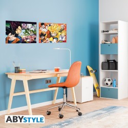 Poster - Pack de 2 - Dragon Ball - Saiyans