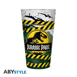Verre - XXL - Jurassic Park - Danger high voltage