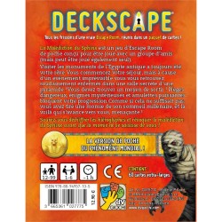 Escape Game - Coopératif - Cartes - Casse Tête/Réflexion - Divers - Decksckape - La malédiction du Sphinx