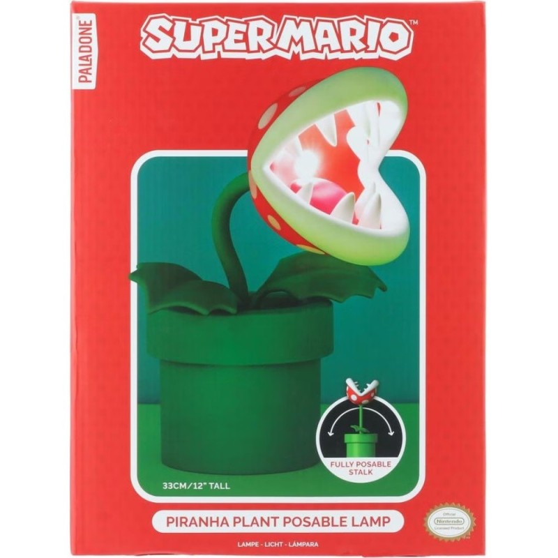 Lamp - Super Mario - Piranha Plant
