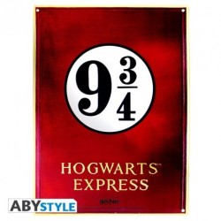 Piastra di metallo - Harry Potter -  - Binario 9¾