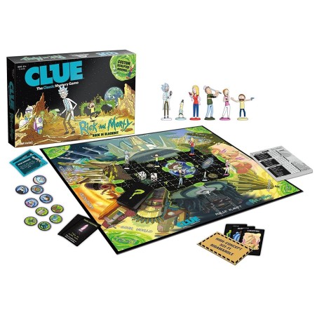 Cluedo - Classique - Enquête - Familial - Rick & Morty