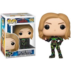 POP - POP Marvel - Captain Marvel - 516 - Captain Marvel w/Neon Suit