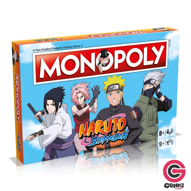 Monopoly - Gestion - Classique - Naruto - Edition Suisse