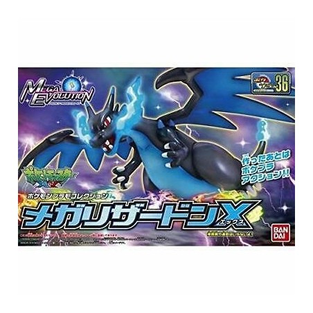 Maquette - Pokepla - Pokemon - Méga-Dracaufeu X