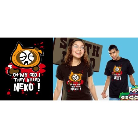 T-shirt - Parody - South Neko