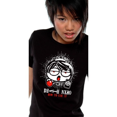 T-shirt - Death Note - Death Neko