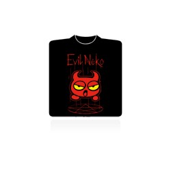 T-shirt - Parody - Evil Neko