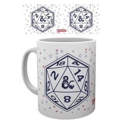 Mug - Subli - Donjons et Dragons - D20