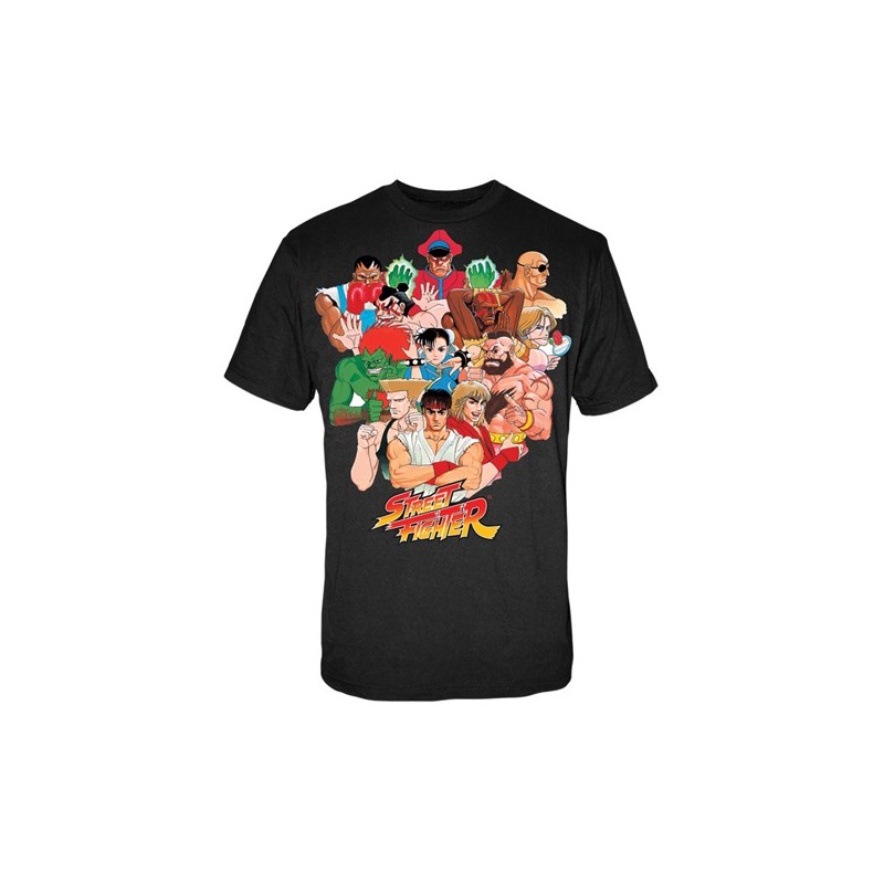 T-shirt - Street Fighter - Heroes