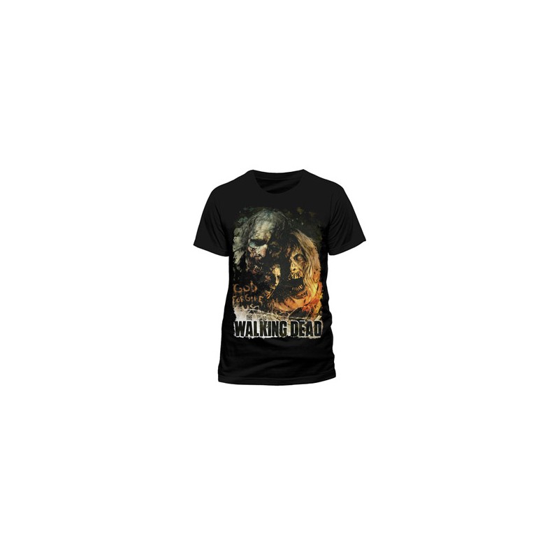 T-shirt - Walking Dead - God Forgive Us