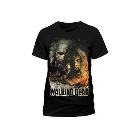 T-shirt - Walking Dead - God Forgive Us