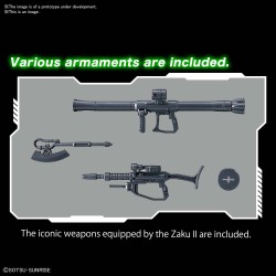 Maquette - High Grade - Gundam - MS-06 Zaku II