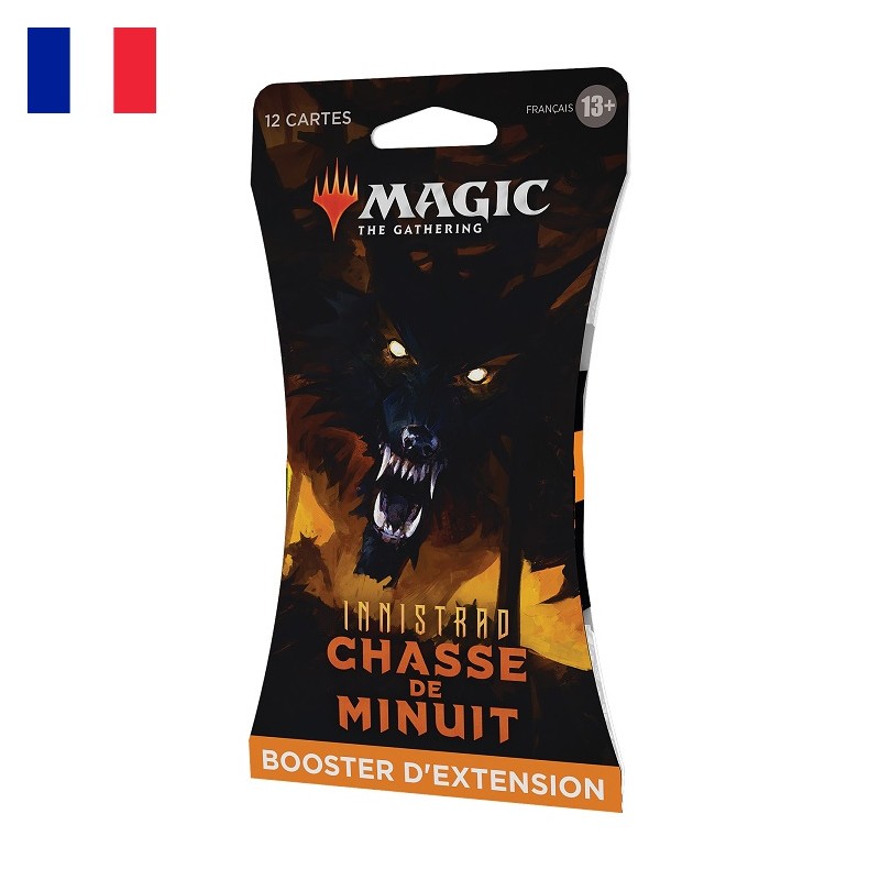 Cartes (JCC) - Booster sous blister - Magic The Gathering - Booster d'Extension - Chasse de Minuit