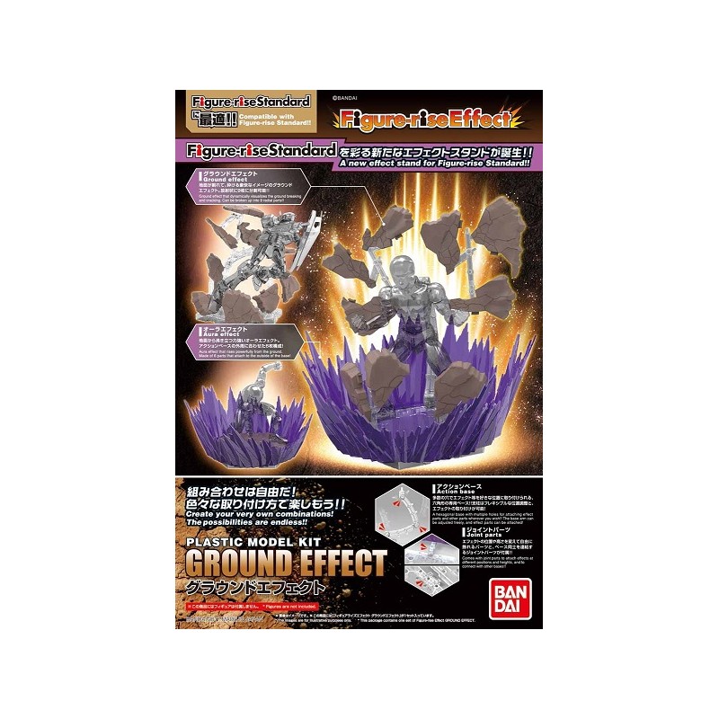 Figures Accessories - Figure Rise - Divers - Ground and Purple Aura