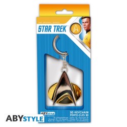 Keychain - 3D - Star Trek - Communicator Badge
