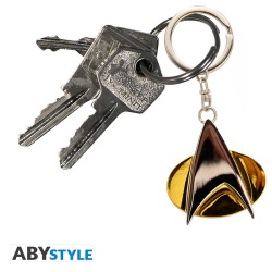 Keychain - 3D - Star Trek - Communicator Badge