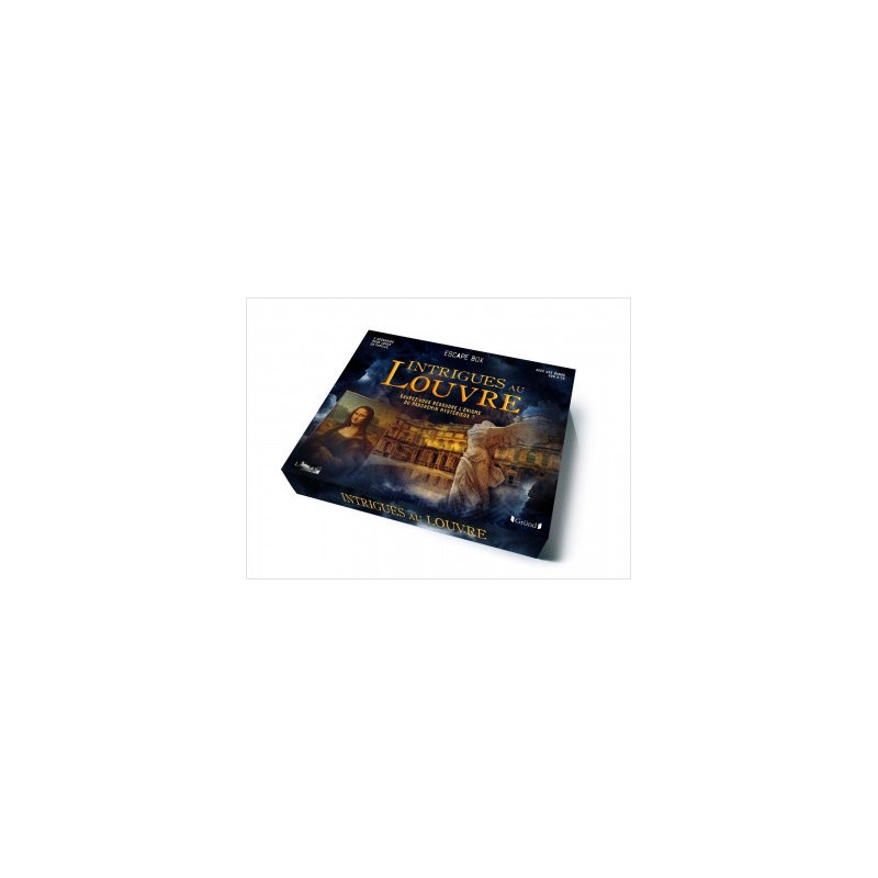 Escape Game - Cooperative - Puzzle - Intrigues au Louvre - Grand format