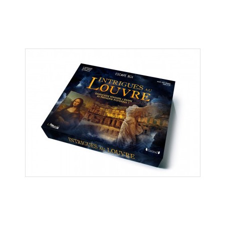 Escape Game - Cooperative - Puzzle - Intrigues au Louvre - Grand format