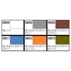 Model marker - Model Kit Accessories - Gundam - Extra thin type for panel lines set