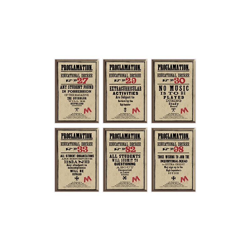 Aimant - Harry Potter - Proclamations