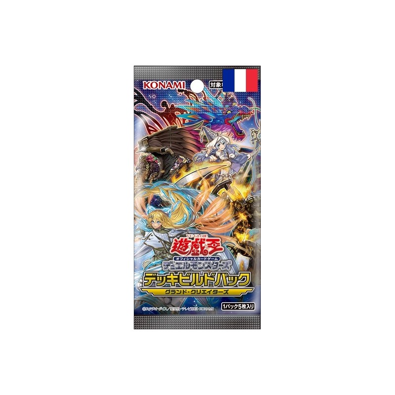 Cartes (JCC) - Booster - Yu-Gi-Oh! - Les Grands Créateurs - Booster Pack