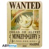 Plaque métallique - One Piece - Monkey D. Luffy