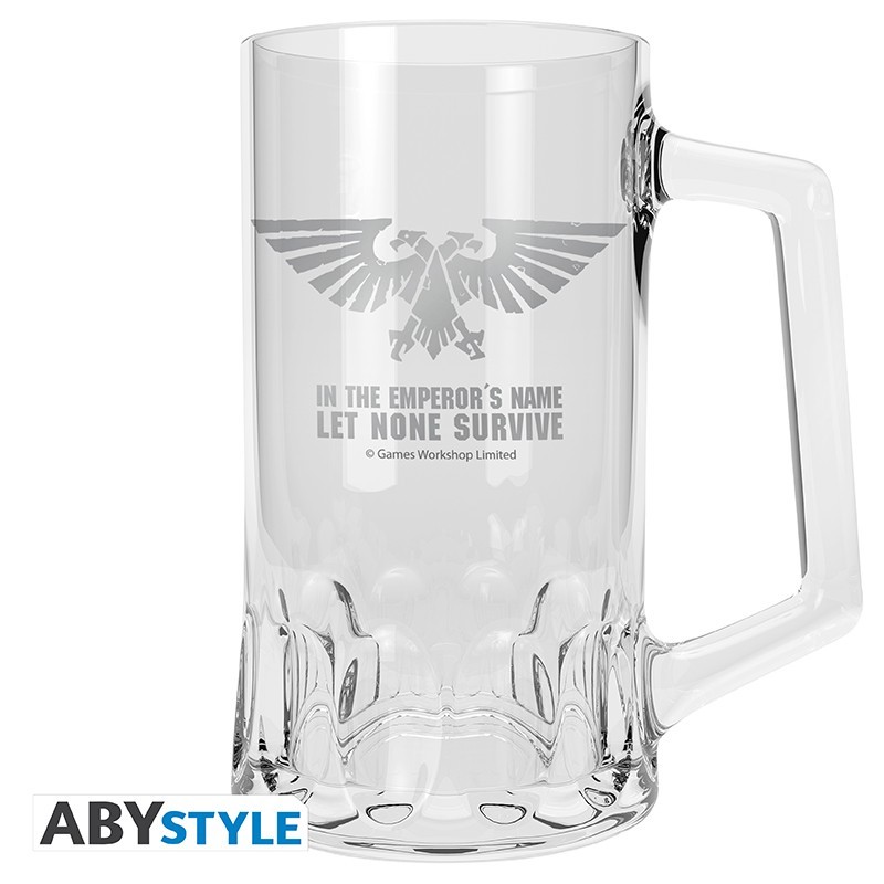 Beer mug - Beer mug - Warhammer 40K - Imperium Logo