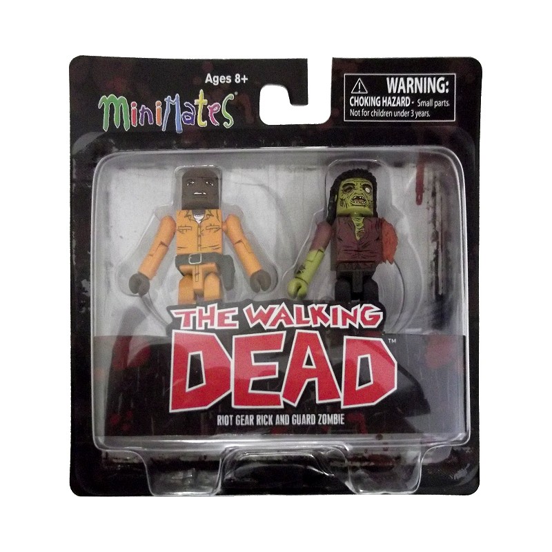 Action Figure - Walking Dead - Dexter & Dreadlock Zombie