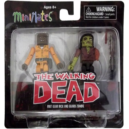 Action Figure - Walking Dead - Dexter & Dreadlock Zombie