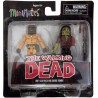 Action Figure - Walking Dead - Dexter & Dreadlock Zombie