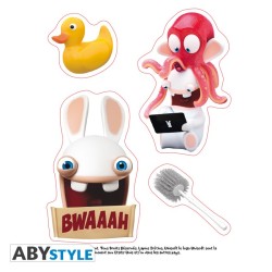 Autocollant - Stickers - Lapin Crétin - Bwaaaaaa !