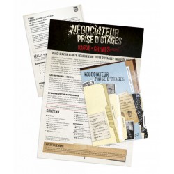 Board Game - Extension - Solo - Négociateur Prise d'Otage - Vague de crimes